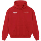 Gary Neville hoodie – red men's hoodie featuring the Gary Neville Players Couture logo