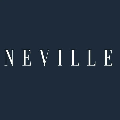 Gary Neville Logo Men's T-Shirt – navy close-up detail shot of the Gary Neville Players Couture logo design