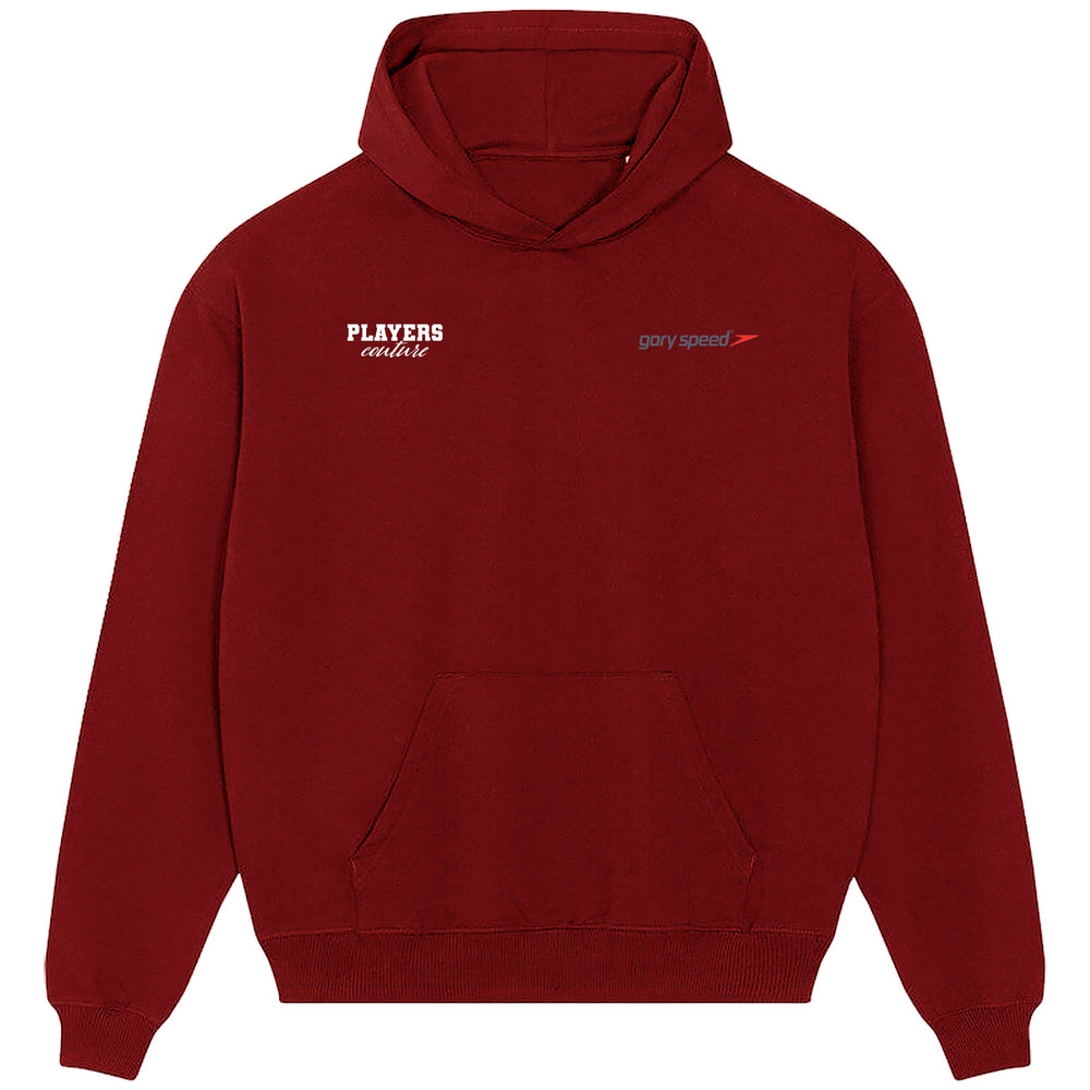 Gary Speed Logo Players Couture Men's Casual Hoodie Red