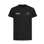 Paul Gascoigne t-shirt – black kids' t-shirt featuring the Paul Gascoigne Players Couture logo