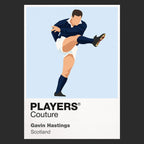 Gavin Hastings Rugby Union Icon Frame Men's T-Shirt – image 9