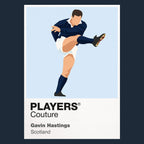 Gavin Hastings Rugby Union Icon Frame Men's T-Shirt – image 8