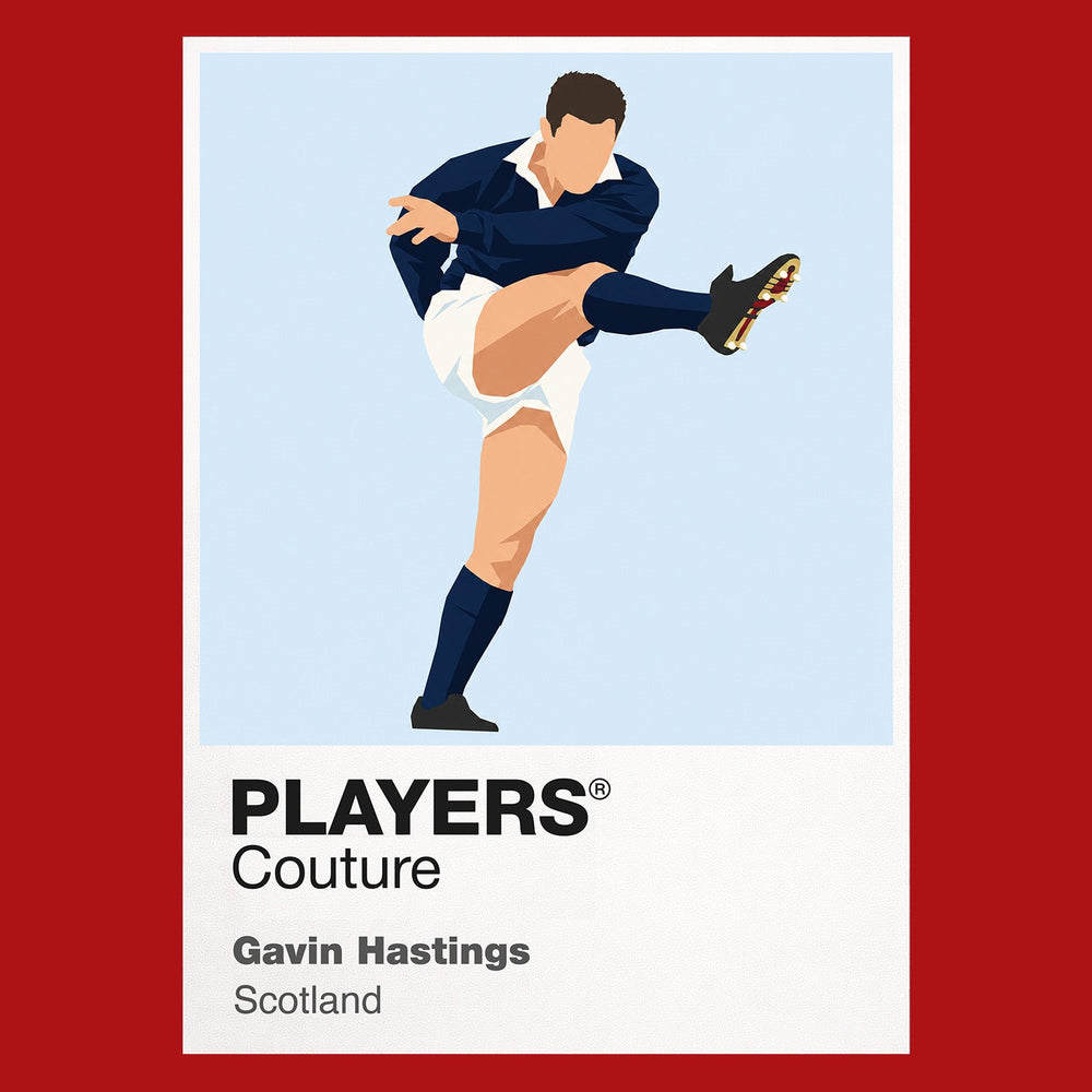 Gavin Hastings Rugby Union Icon Frame Men's T-Shirt – image 10