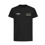 Gazza t-shirt – black kids' t-shirt featuring the Gazza Players Couture logo