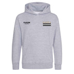 Gazza Logo Players Couture Kids Hoodie Gray