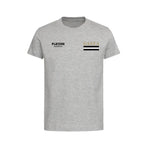 Gazza t-shirt – grey kids' t-shirt featuring the Gazza Players Couture logo