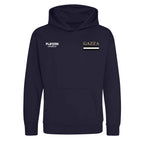 Gazza Logo Players Couture Kids Hoodie Navy