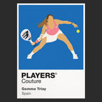 Gemma Triay Padel Icon Frame Men's Hoodie