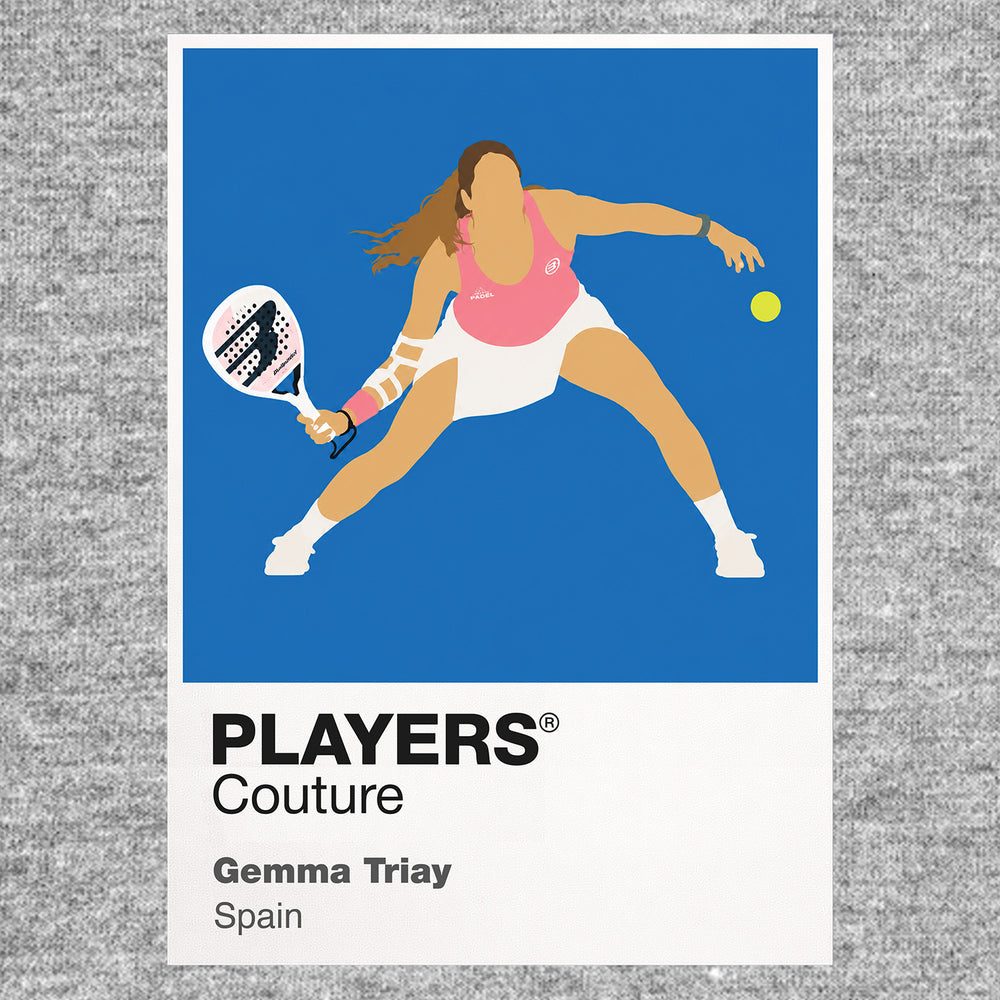 Gemma Triay Padel Icon Frame Men's Hoodie