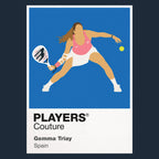 Gemma Triay Padel Icon Frame Men's Hoodie