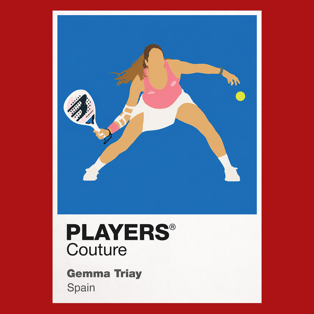 Gemma Triay Padel Icon Frame Men's Hoodie