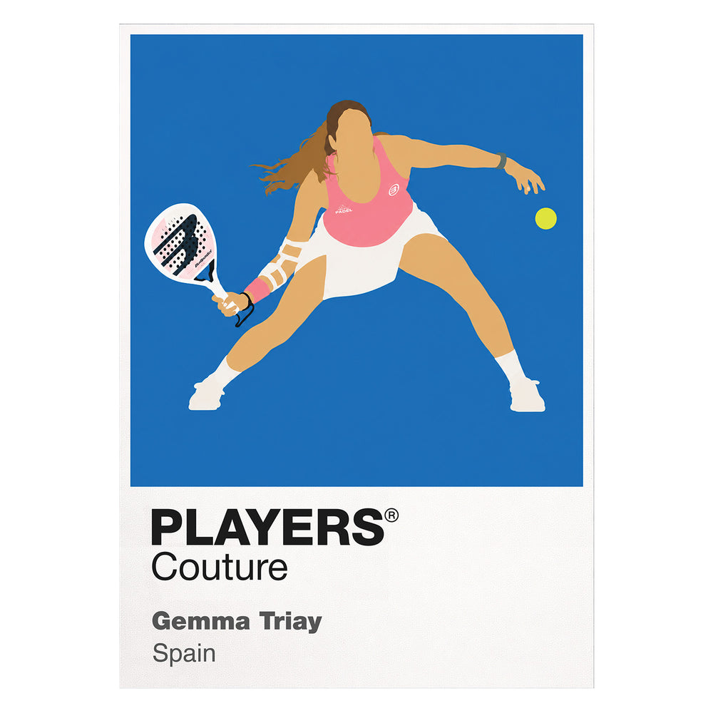 Gemma Triay Padel Icon Frame Men's Hoodie