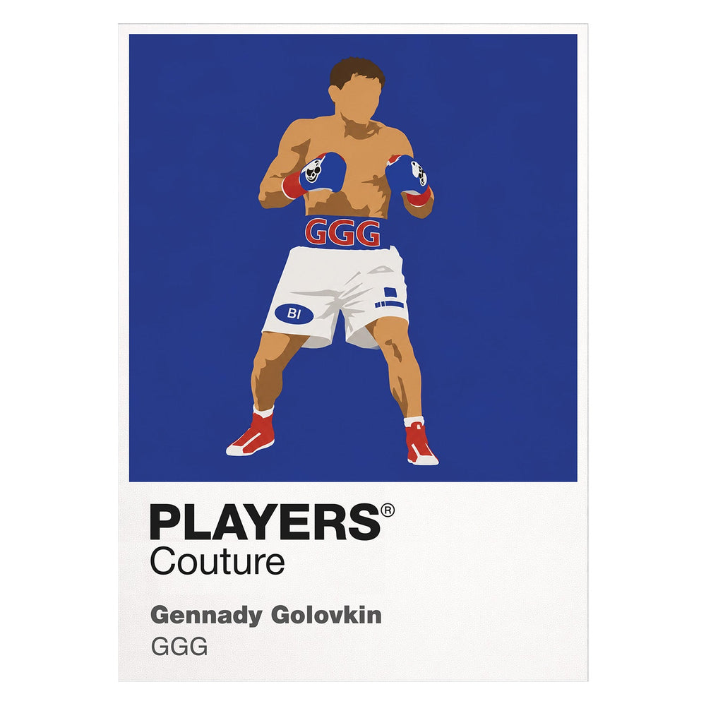 Gennady Golovkin Boxing Icon Frame - Icon Design