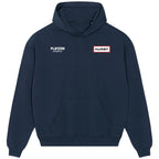 Geoff Hurst Logo Players Couture Men's Casual Hoodie Navy