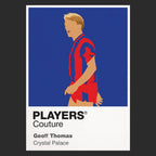 Geoff Thomas Crystal Palace Icon Frame — Black