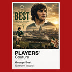 George Best Northern Ireland Atlas Frame Men's Hoodie