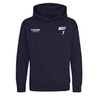 George Best Logo Players Couture Kids Hoodie Navy