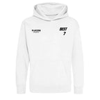 George Best Logo Players Couture Kids Hoodie White