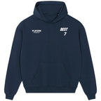 George Best Logo Players Couture Men's Casual Hoodie Navy