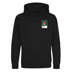 George Best Manchester United Icon Frame Kids Hoodie — Black