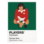 Geoff Thomas Crystal Palace Icon Frame — White