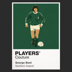 George Best Northern Ireland Men's Hoodie - Black