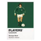 George Best Northern Ireland Men's T-Shirt - White