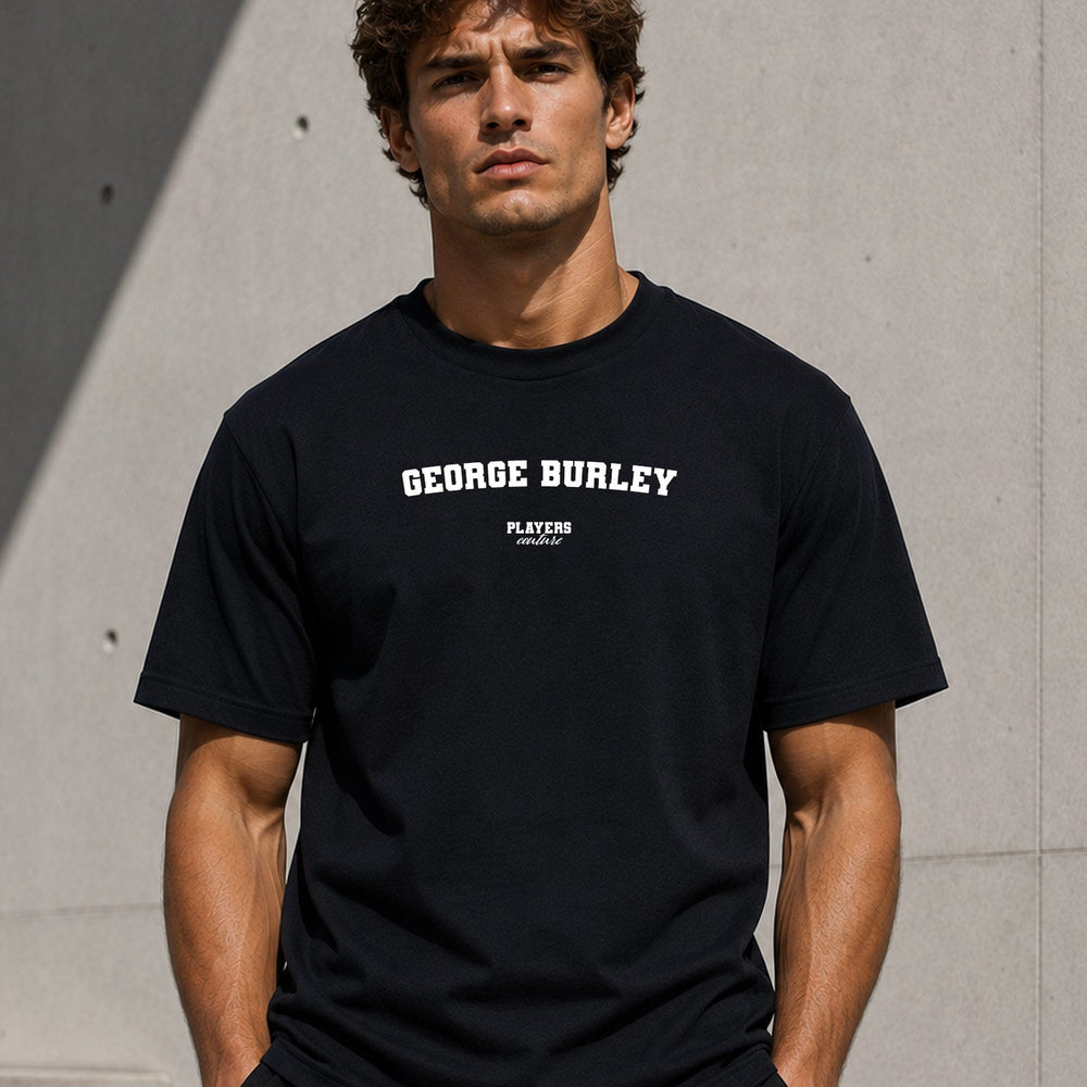 George Burley black men's T-shirt lifestyle photograph 8