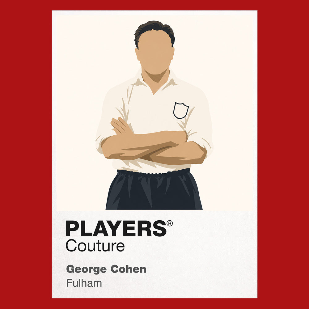 George Cohen Fulham Icon Frame — Red