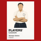 George Cohen Fulham Icon Frame — Red