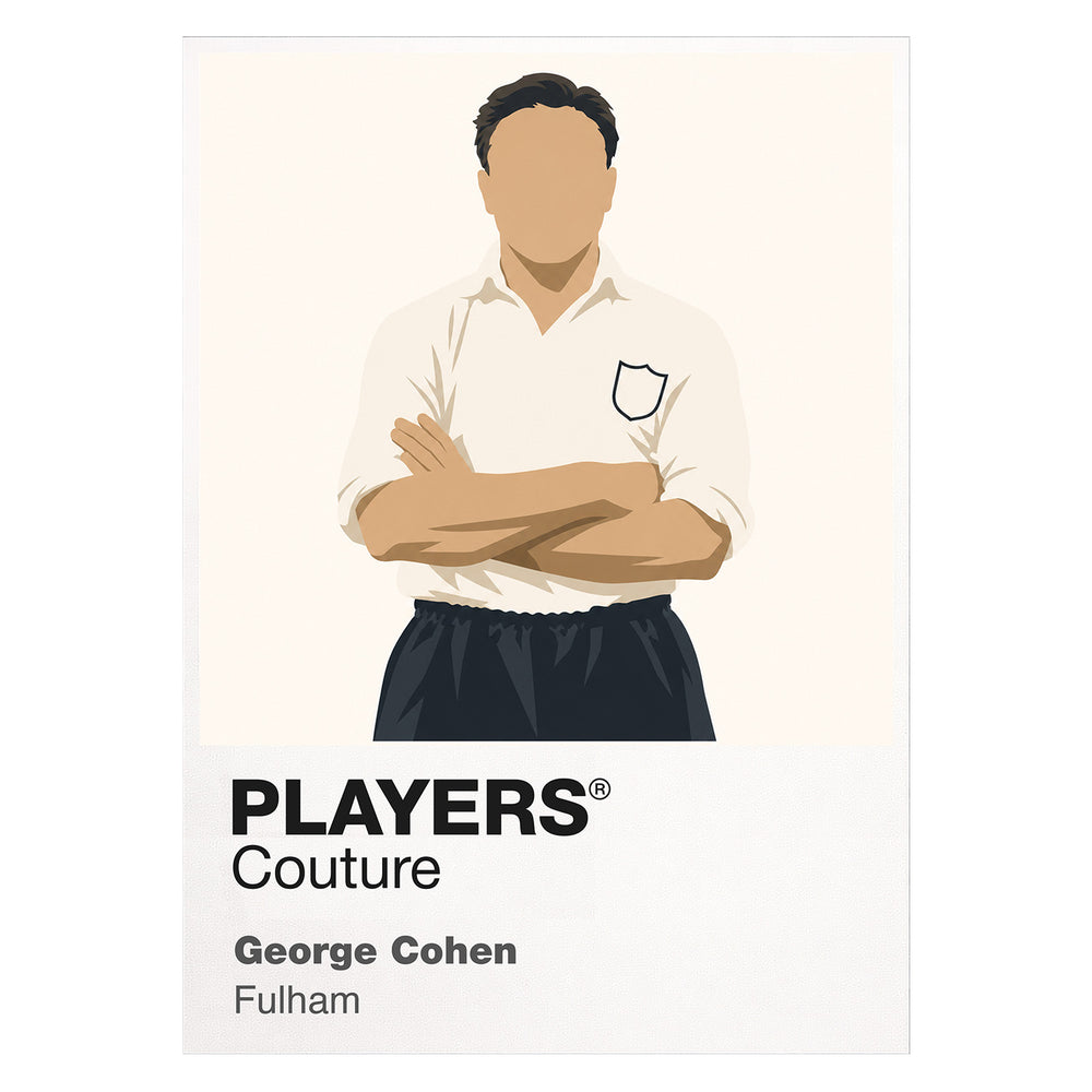 George Cohen Fulham Icon Frame — White