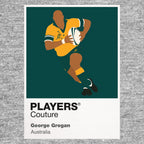 George Gregan Rugby Union Icon Frame Men's Hoodie – image 6
