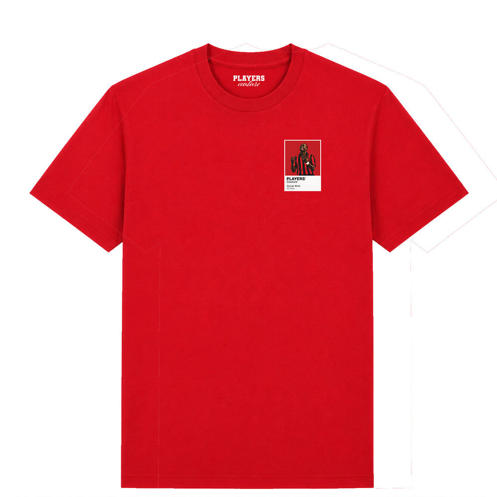 George Weah AC Milan Icon Frame Men's T-Shirt