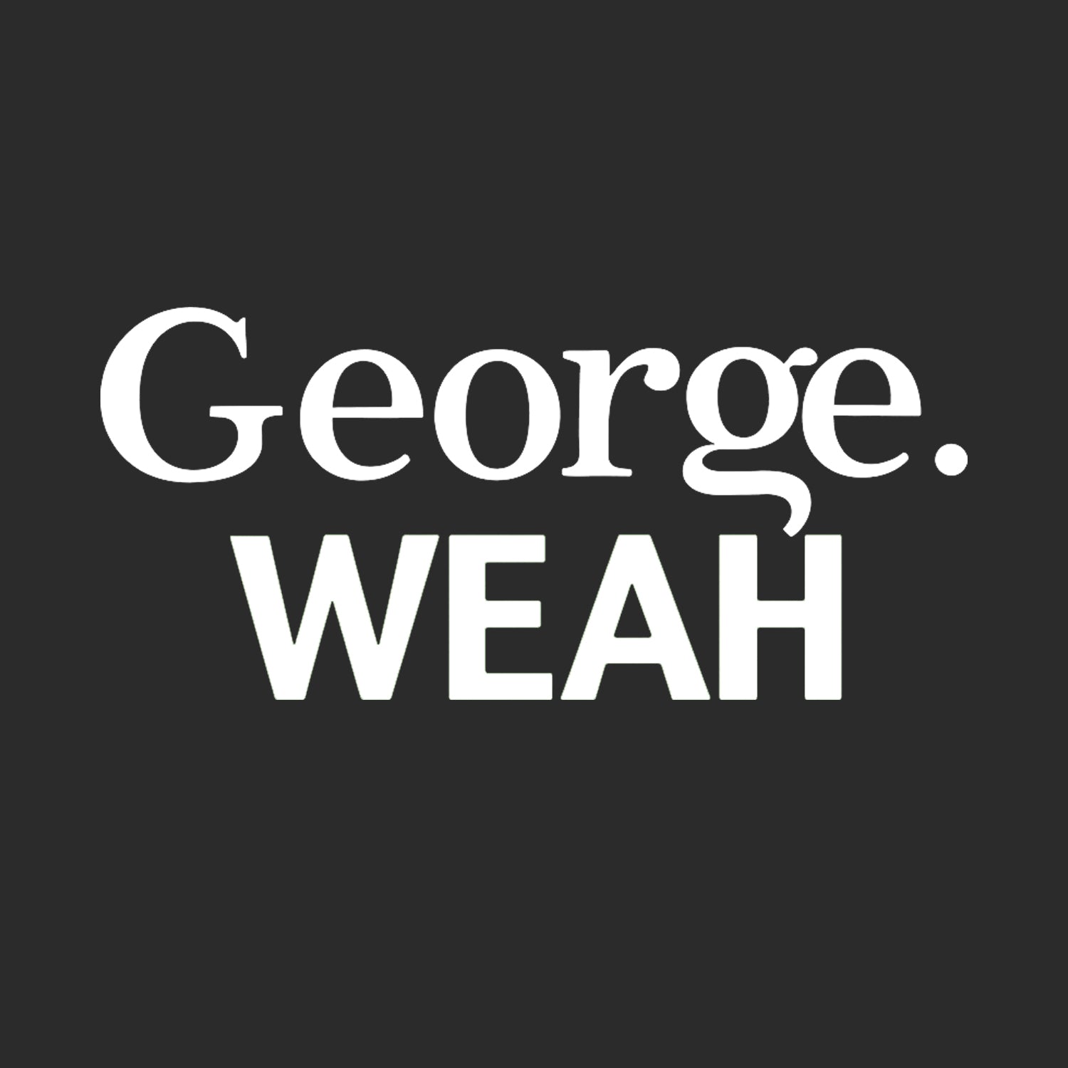 George Weah Logo Players Couture Mens T-Shirt