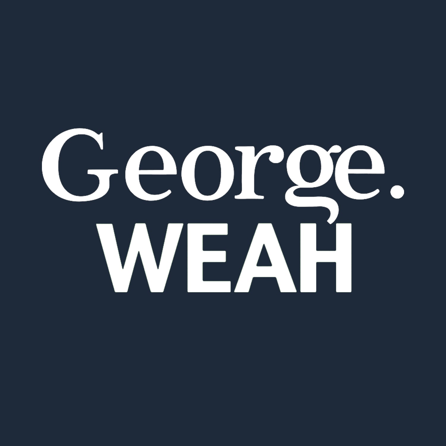 George Weah Logo Players Couture Mens T-Shirt