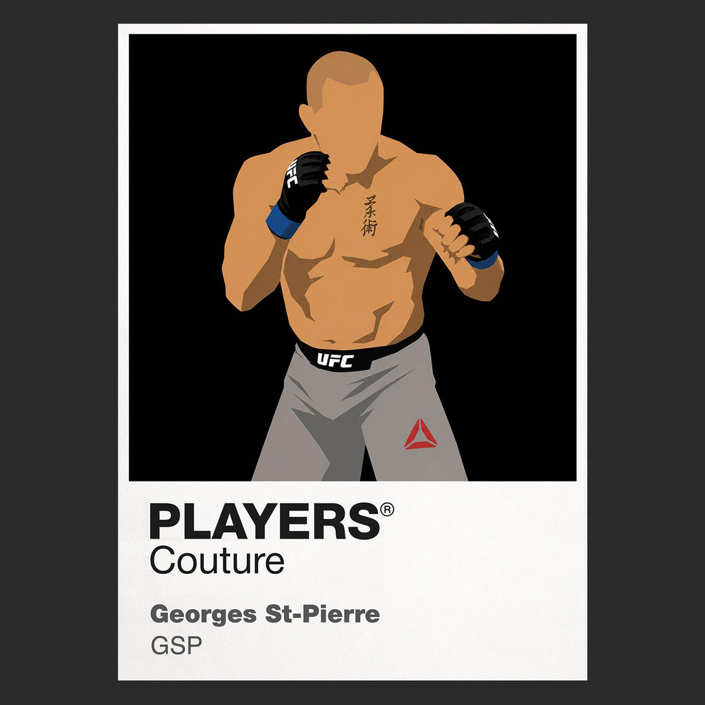 Georges St-Pierre UFC Icon Frame Men's Hoodie