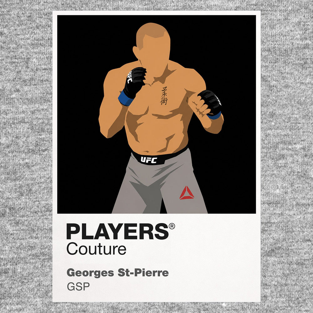 Georges St-Pierre UFC Icon Frame Men's Hoodie