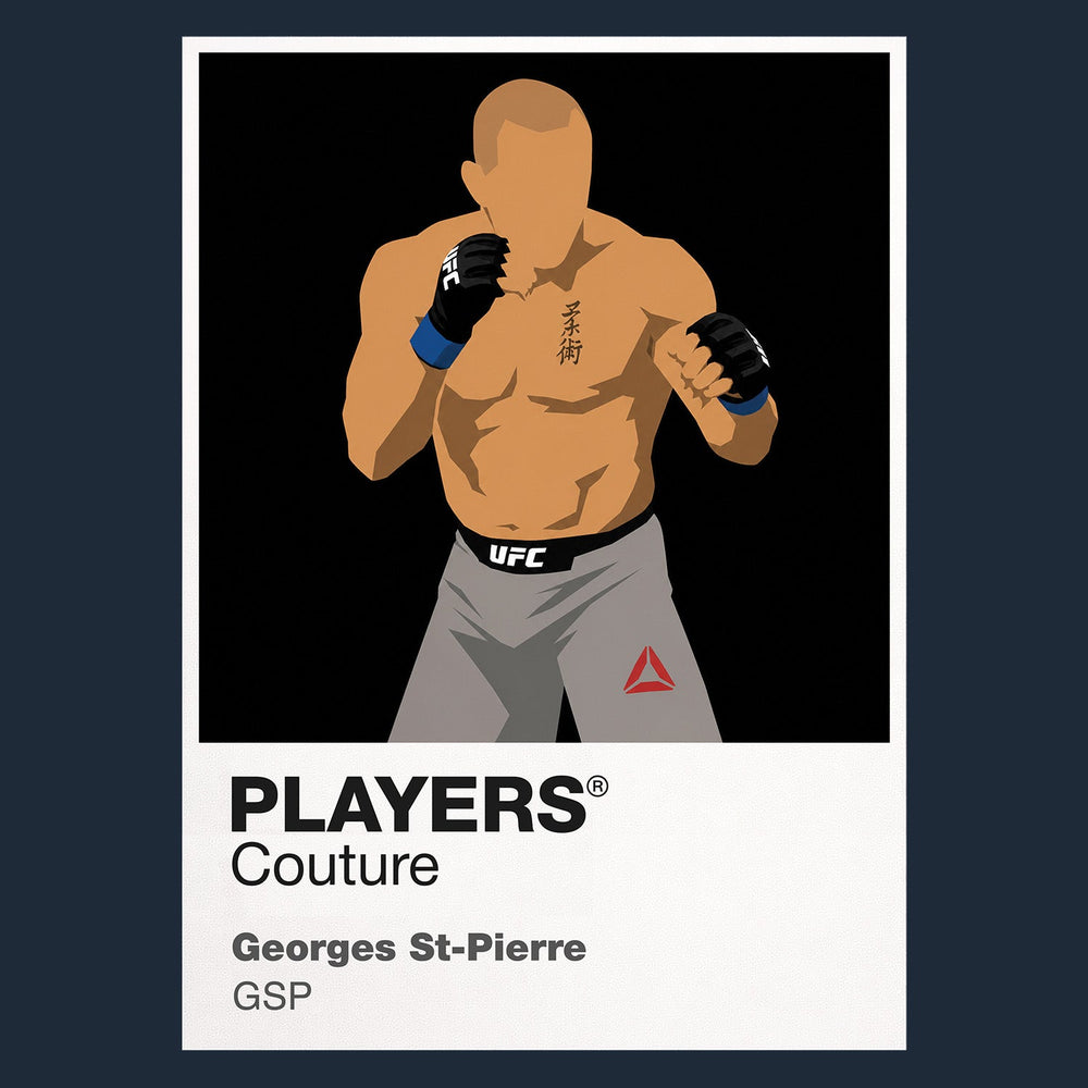 Georges St-Pierre UFC Icon Frame Men's Hoodie