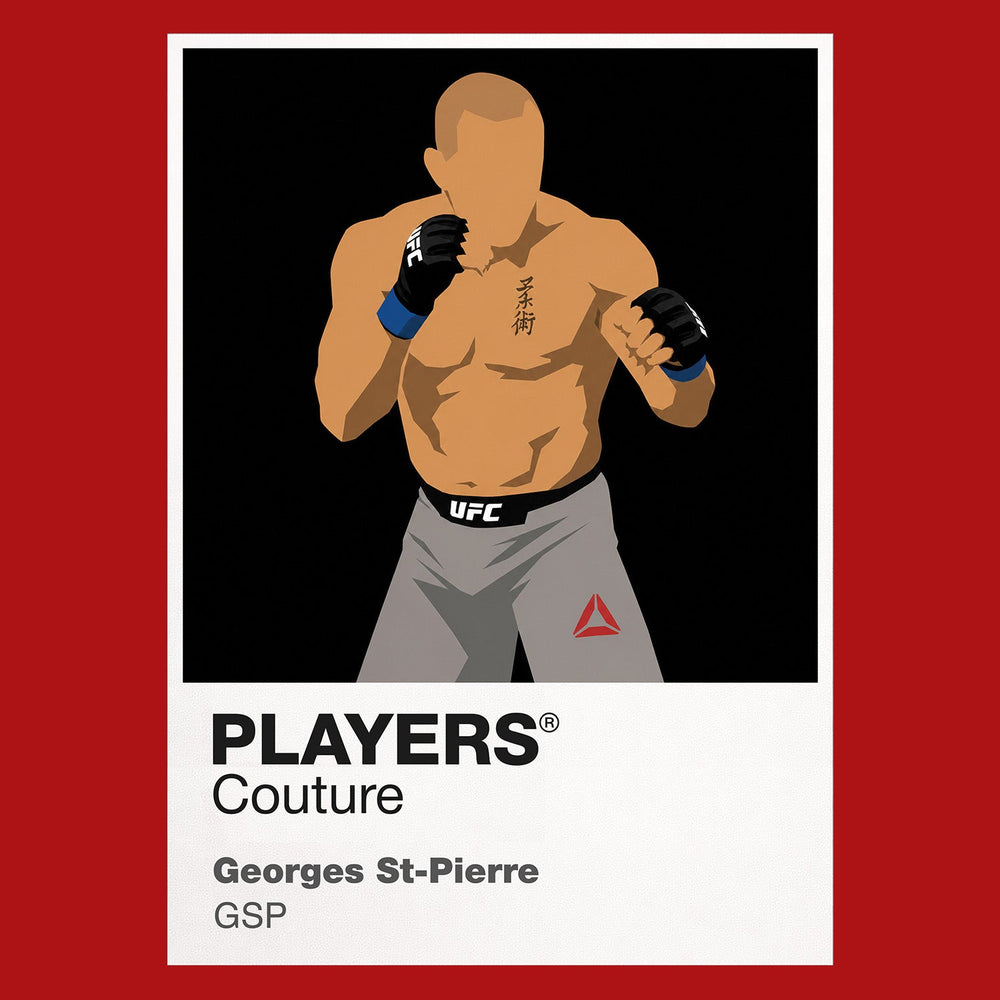 Georges St-Pierre UFC Icon Frame Men's Hoodie