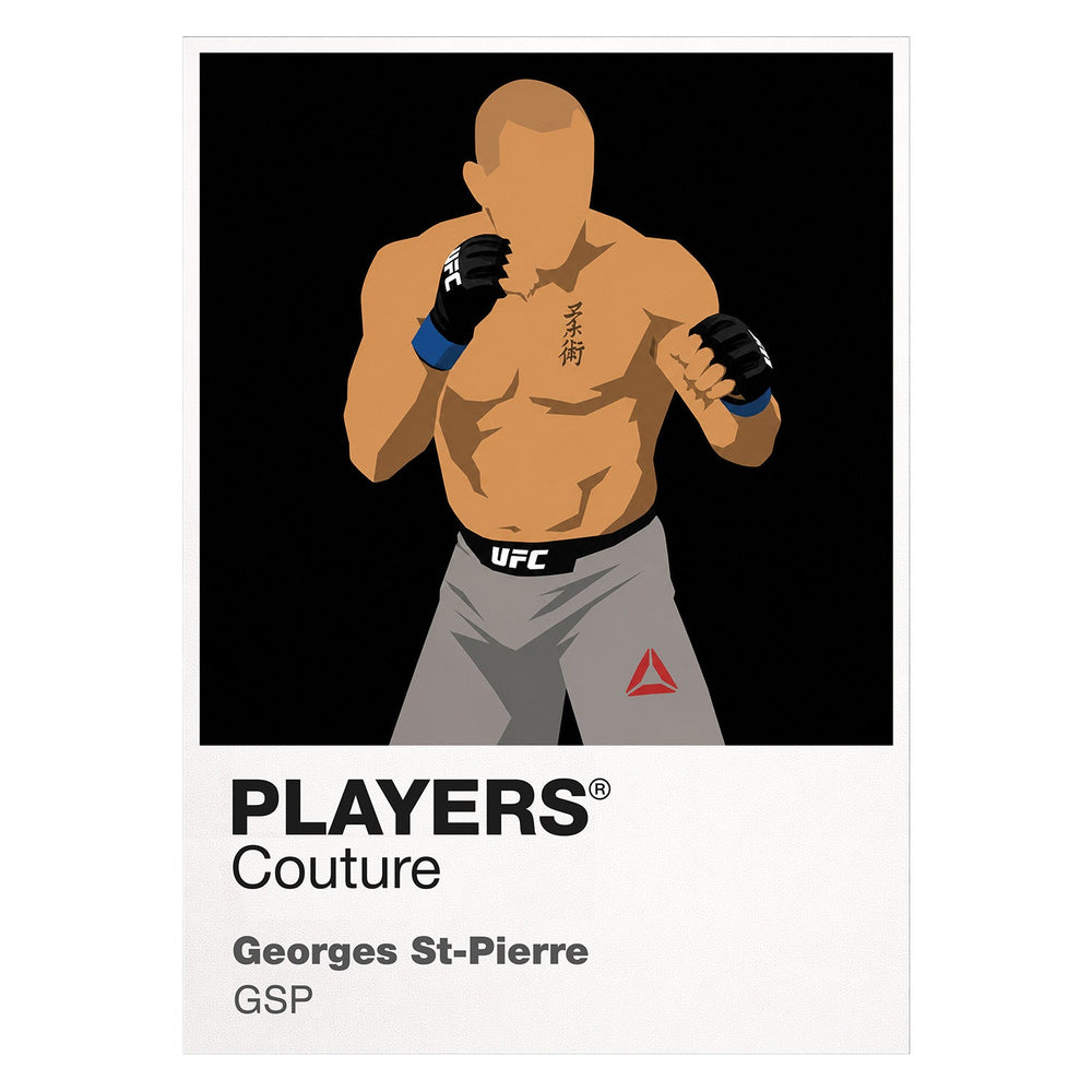 Georges St-Pierre UFC Icon Frame Men's Hoodie