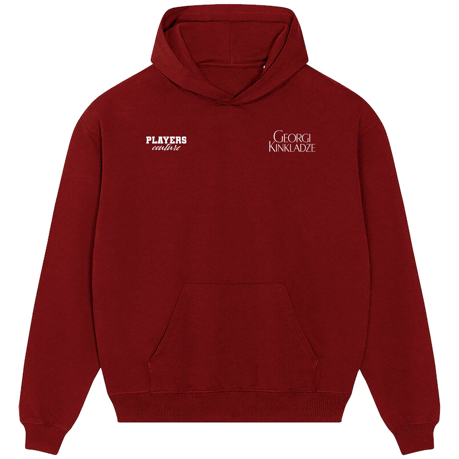 Georgi Kinkladze Logo Players Couture Men's Casual Hoodie Red