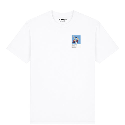 Georgi Kinkladze Manchester City Icon Frame Men's T-Shirt - White
