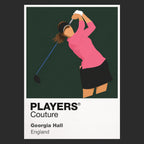 Georgia Hall Golf Icon Frame Men's Polo Shirt