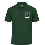 Georgia Hall Golf Icon Frame Men's Polo Shirt - Bottle Green