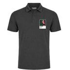 Georgia Hall Golf Icon Frame Men's Polo Shirt - Gray