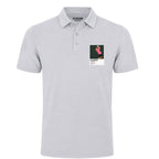 Georgia Hall Golf Icon Frame Men's Polo Shirt - Light Gray