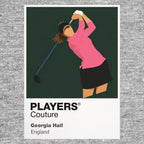 Georgia Hall Golf Icon Frame Men's Polo Shirt