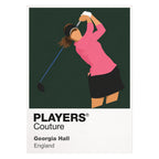 Georgia Hall Golf Icon Frame Men's Polo Shirt