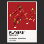 Georginio Wijnaldum Liverpool Icon Frame — Black