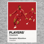 Georginio Wijnaldum Liverpool Icon Frame — Gray